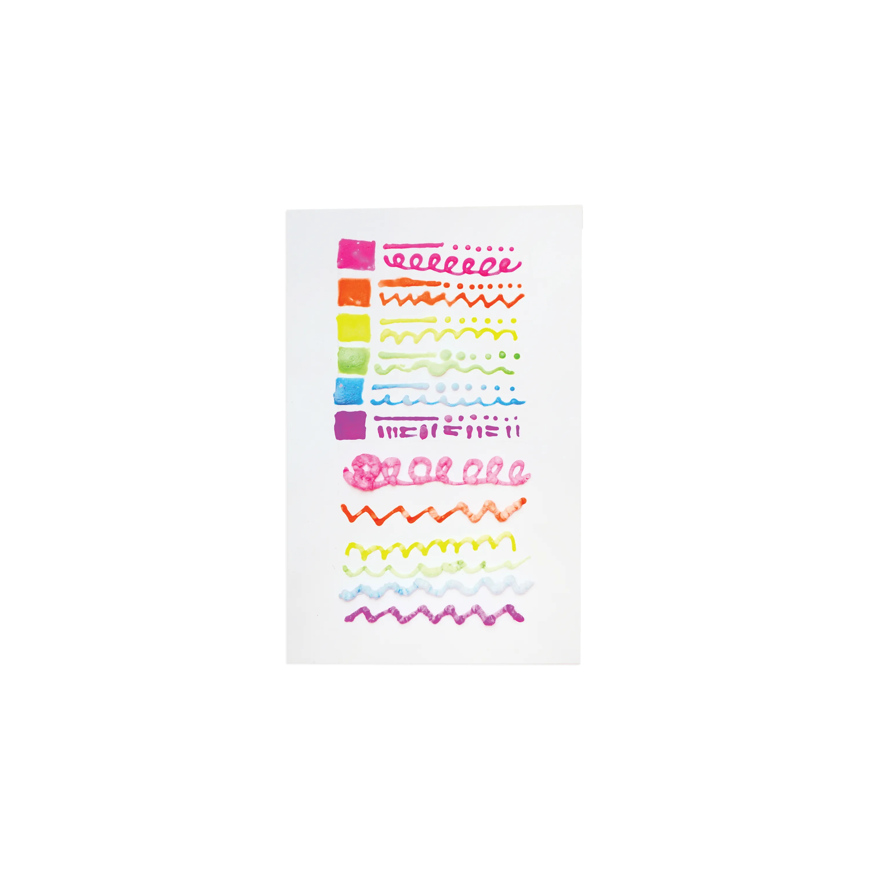 Magic Puffy Neon Pens (Set of 6)
