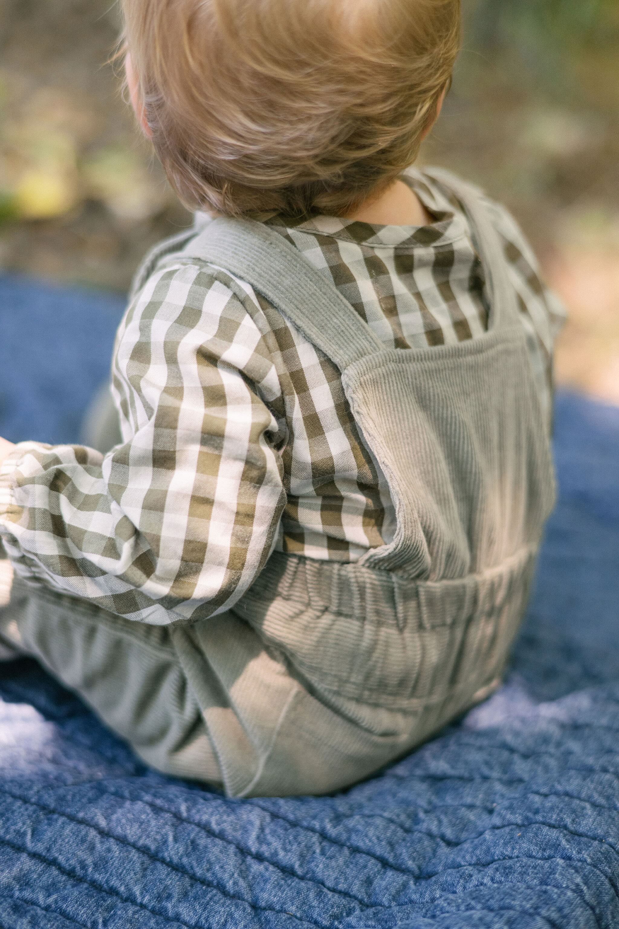 Corduroy Overall (Sage)