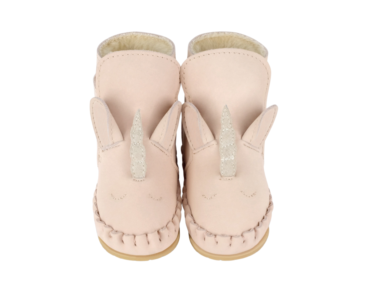 Kapi Special Booties Unicorn (Light Rose Leather)