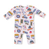 Uni Romper (Vintage State Snow Sport Patches)