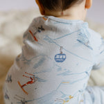 Petit Ski Raglan Romper (On The Slopes)