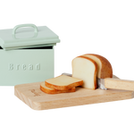 Miniature Bread Box with Utensils