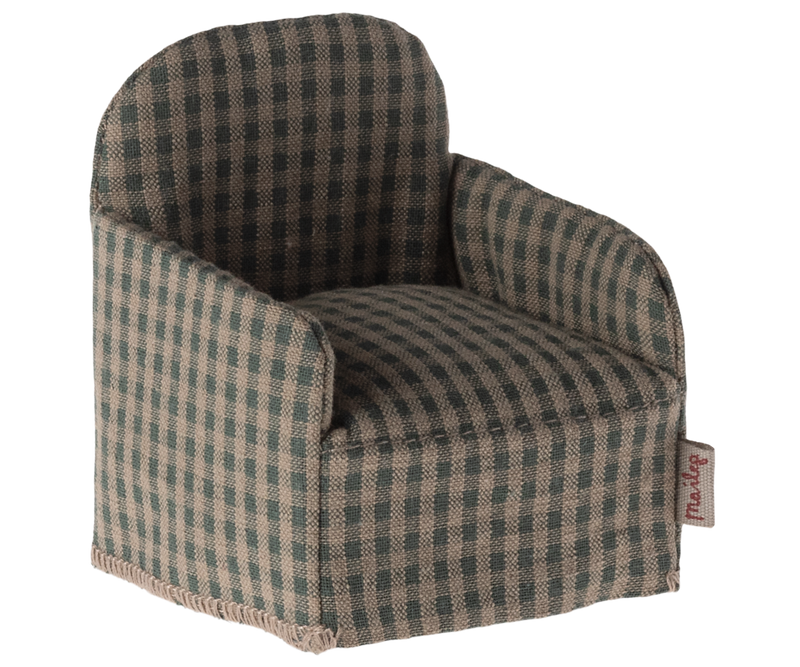 Chair, Mouse (Green Checker)