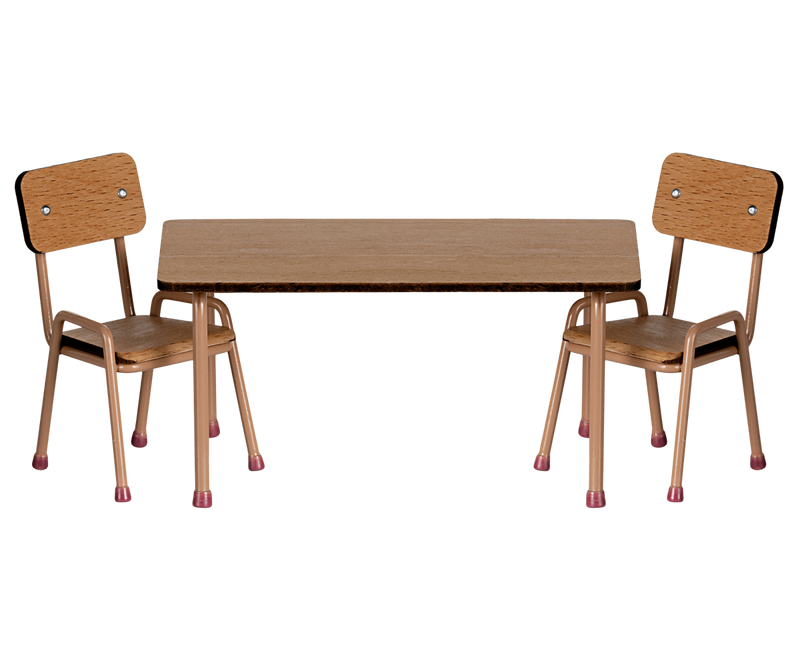 Table and Chair Set (Dark Powder)