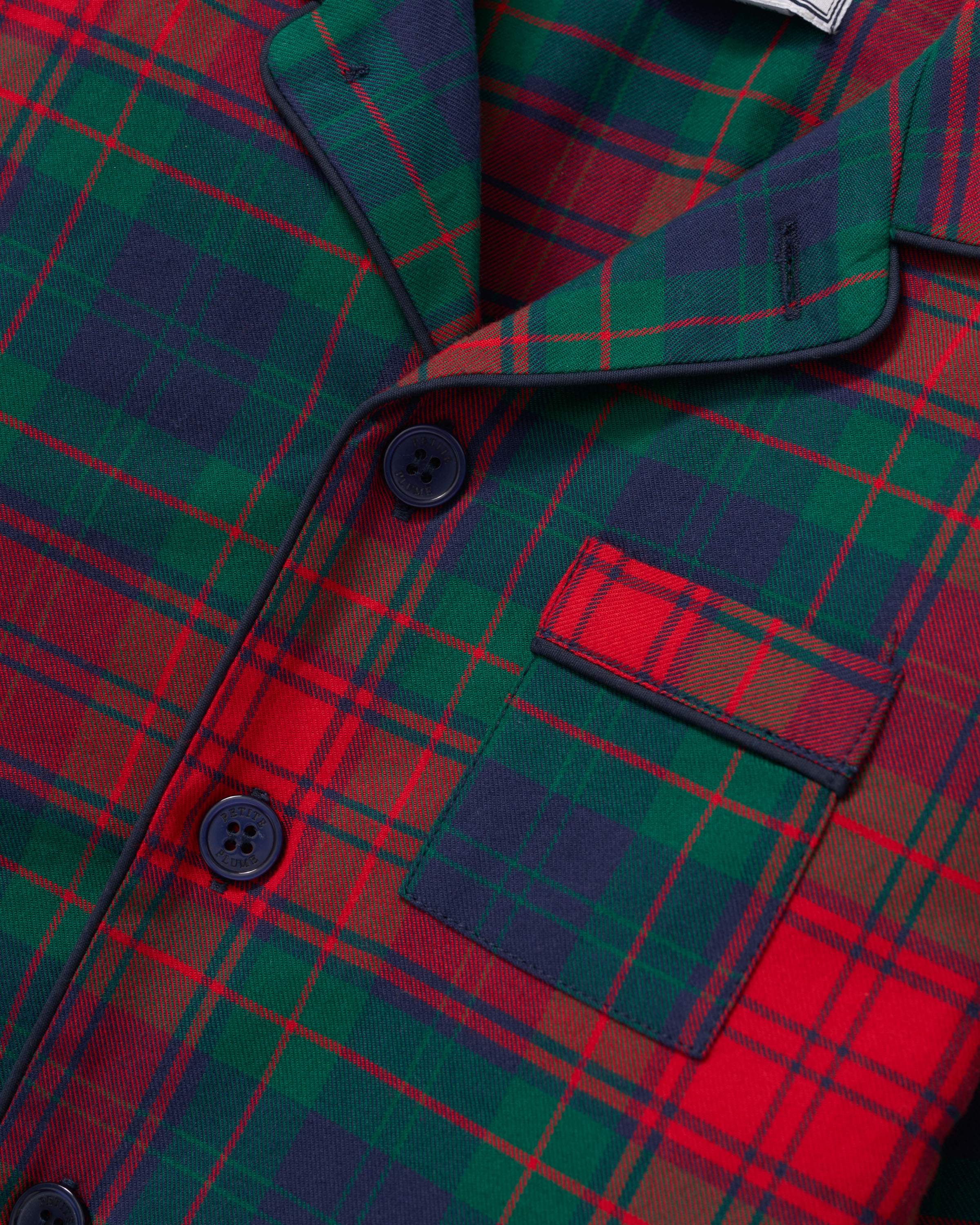 Children's Twill Pajama Set (St. James Tartan)