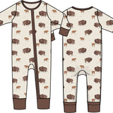 Convertible Romper (American Buffalo)