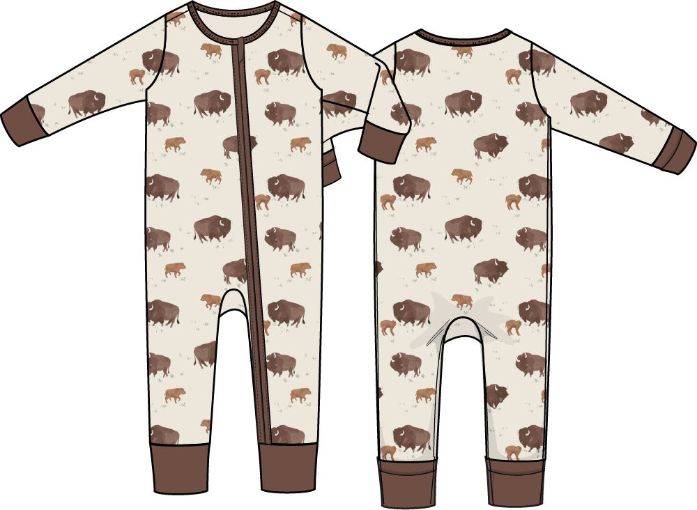 Convertible Romper (American Buffalo)