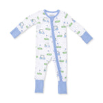 Convertible Romper (Golf Carts Blue)