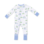 Convertible Romper (Golf Carts Blue)