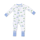 Convertible Romper (Golf Carts Blue)