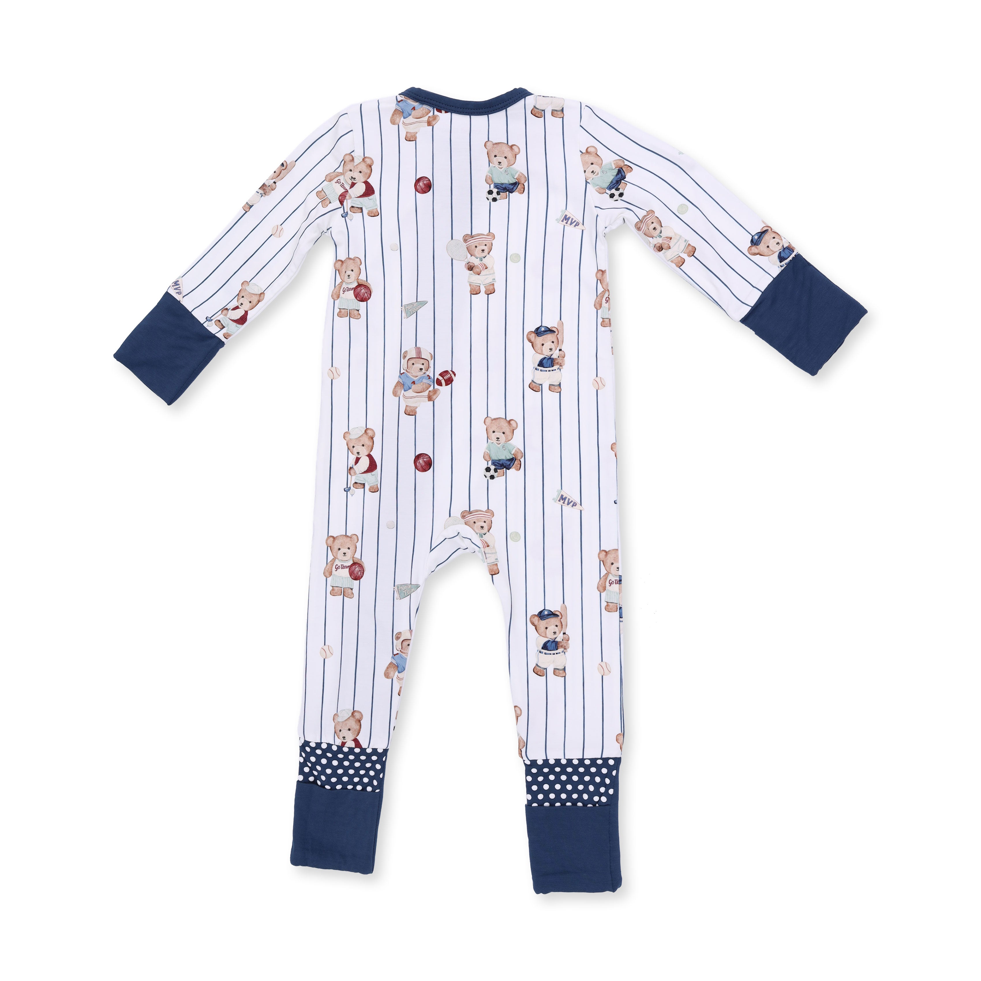 Convertible Romper (Mixed Sports Bears)