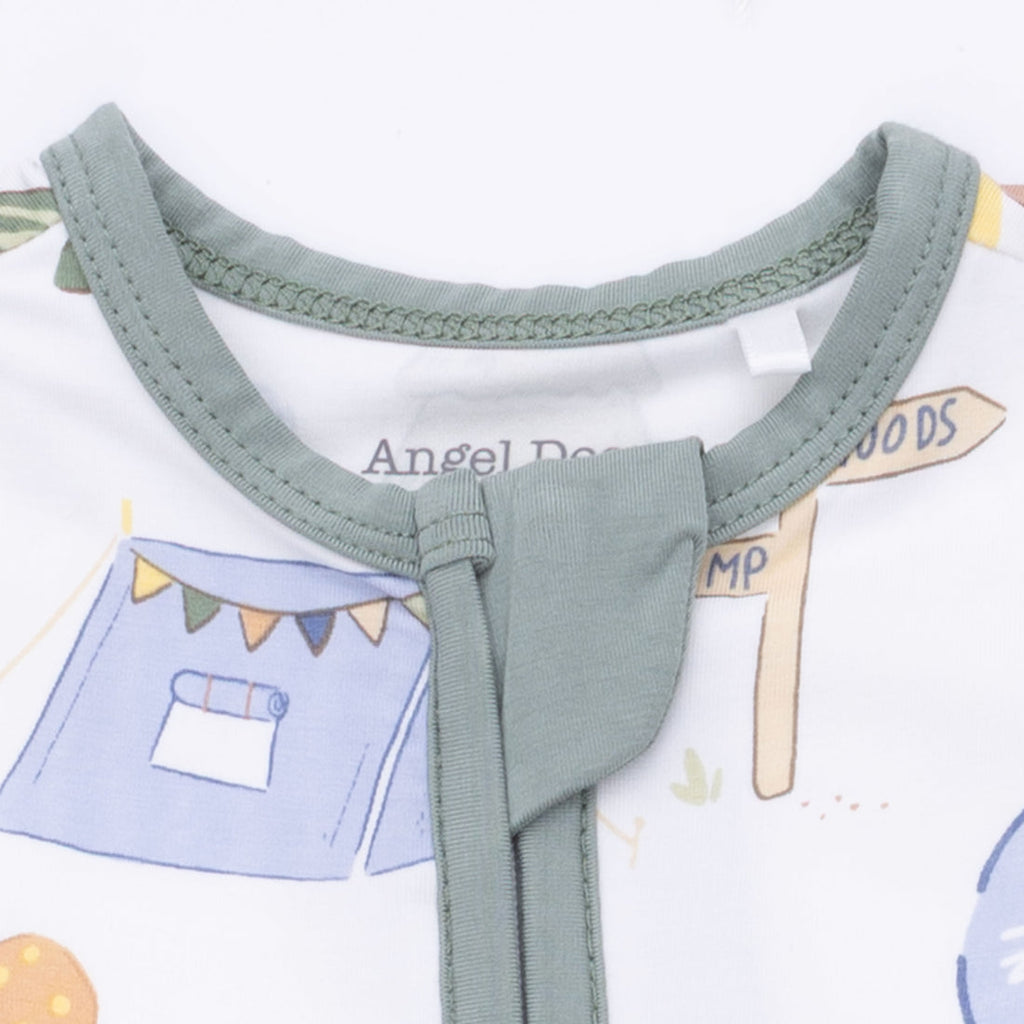 Convertible Romper (Camping Blue)