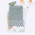 Convertible Romper (Camping Blue)