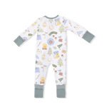 Convertible Romper (Camping Blue)