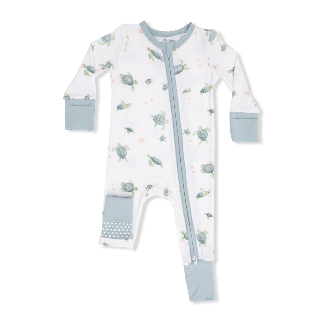 Convertible Romper (Sea Turtles)