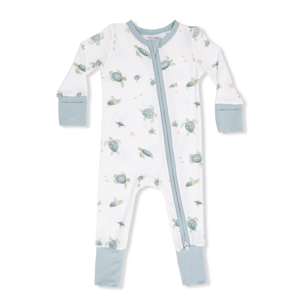 Convertible Romper (Sea Turtles)