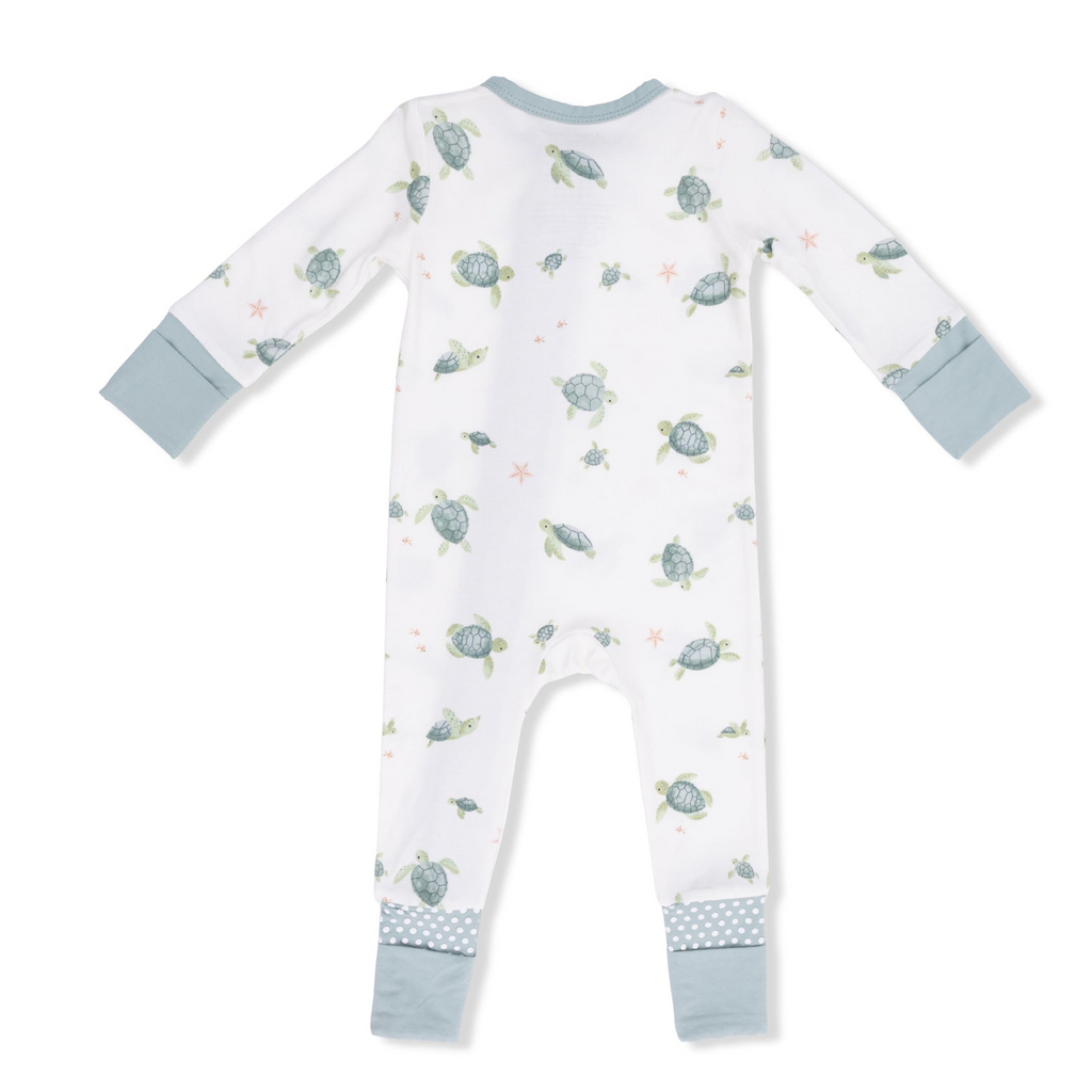 Convertible Romper (Sea Turtles)
