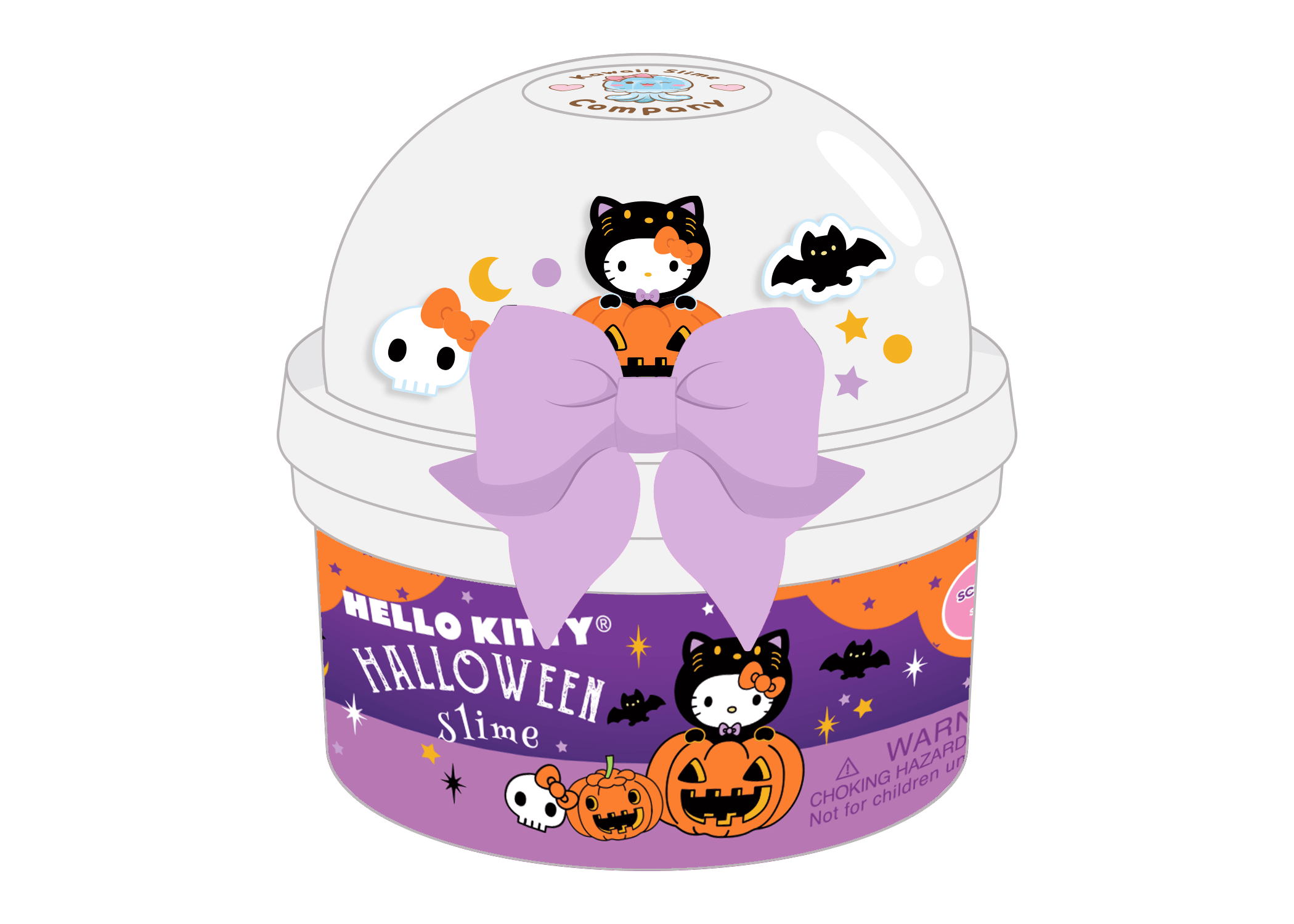 Sanrio Hello Kitty Halloween Signature Dome Slime