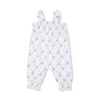 Ruffly Strap Overall (Heirloom Rose Stripe)