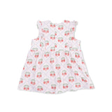Ruffle Bodysuit Dress (Sweet Strawberries)