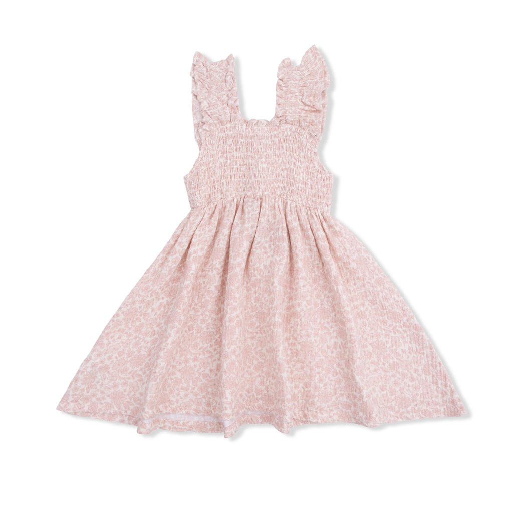 Smocked Sundress with Bloomer (Harper Floral)