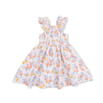 Smocked Sundress with Bloomer (Citrus Floral)