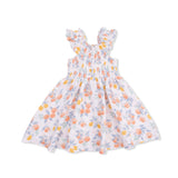 Smocked Sundress with Bloomer (Citrus Floral)