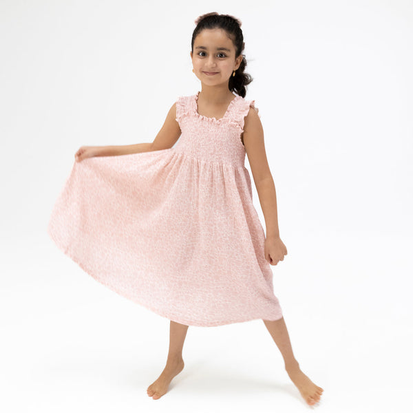 Smocked Sundress with Bloomer (Harper Floral)