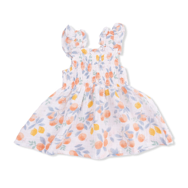 Baby Doll Tunic and Bloomer Set (Citrus Floral)