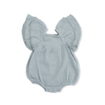 V-Neck Bubble (Solid Muslin Jadeite)