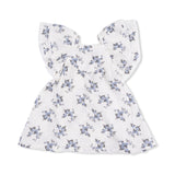 V-Neck Dress and Bloomer (Belle Rosette Dot)
