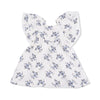 V-Neck Dress and Bloomer (Belle Rosette Dot)