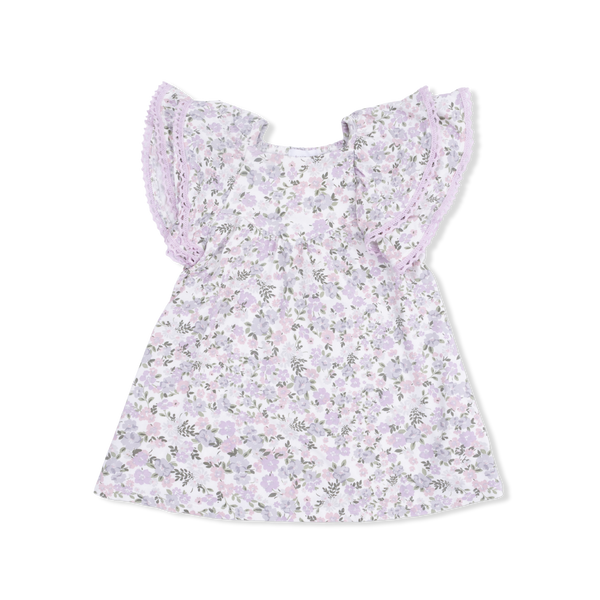 V-Neck Dress and Bloomer (Shannon Floral)