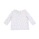 Long Sleeve Ruffle Top and Pant Set (Rose Briar)