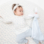 Long Sleeve Ruffle Top and Pant Set (Rose Briar)