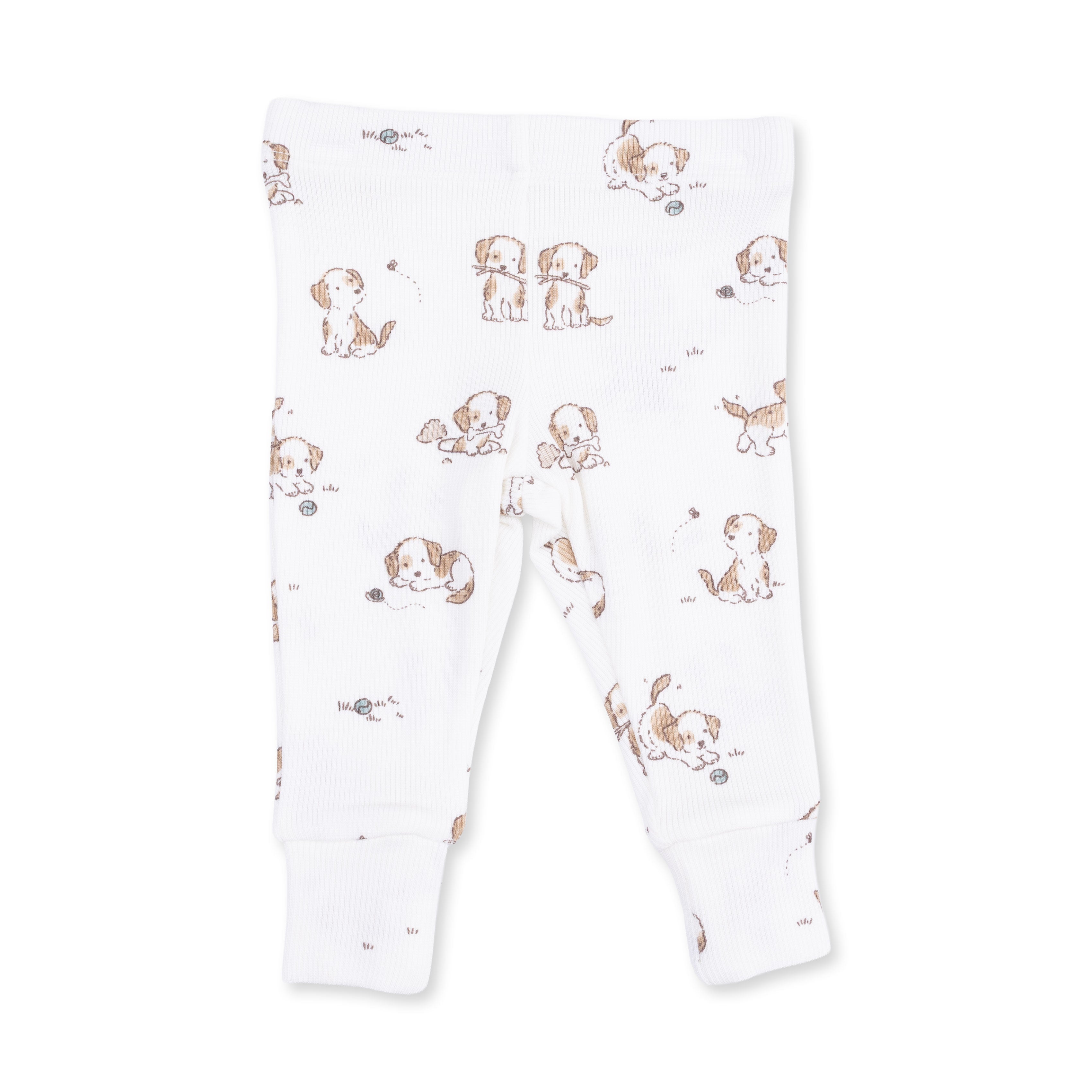 Long Sleeve Henley Play Set (Explorer Puppy Blue)
