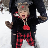 Rudolph Knit Beanie (Reindeer)