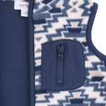 Fleece Zip Vest (Southwest Navy Fleece)