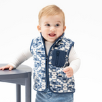 Fleece Zip Vest (Southwest Navy Fleece)