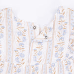Long Sleeve Ruffle Tunic and Smocked Waist Pant (Catarina Floral)