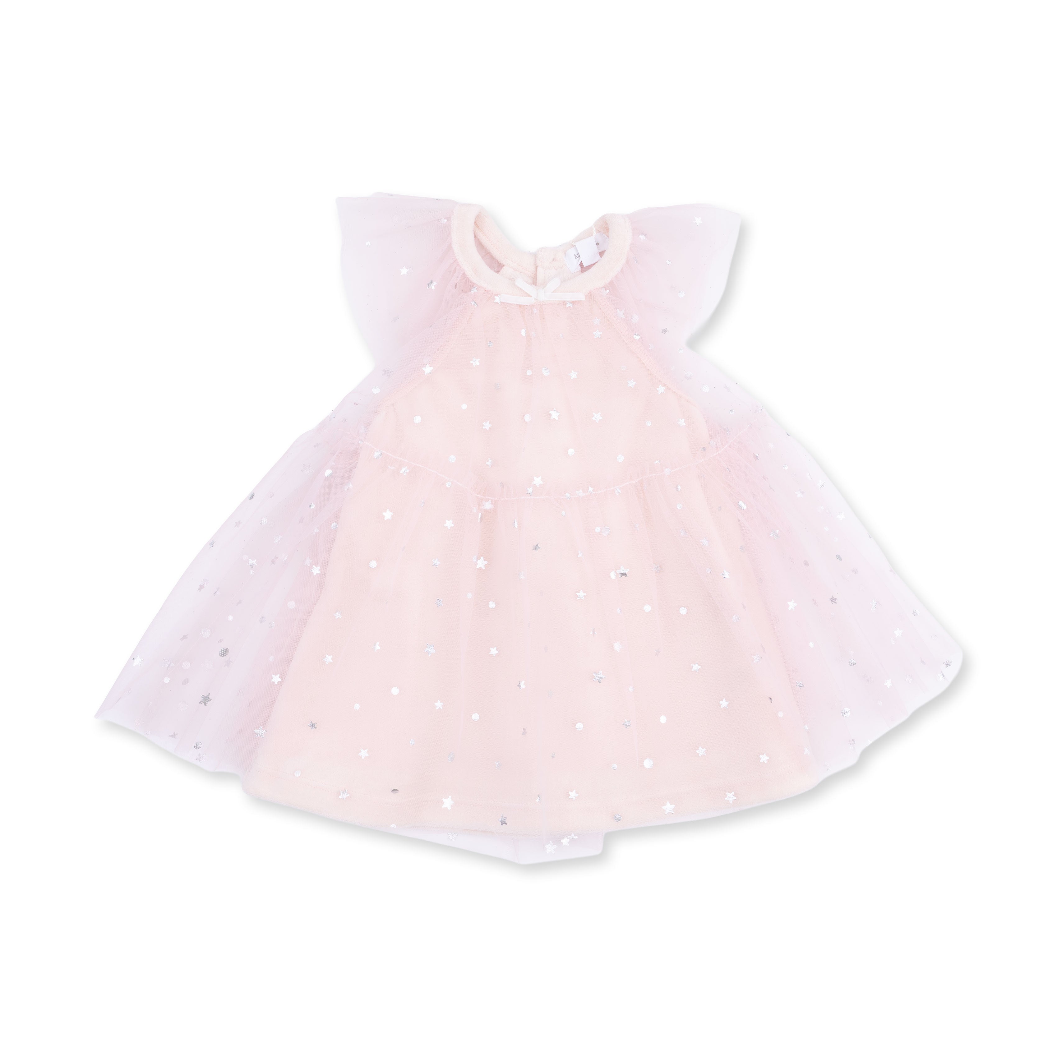 Tulle Dress (Velour Soft Pink)