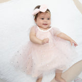 Tulle Dress (Velour Soft Pink)