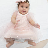 Tulle Dress (Velour Soft Pink)