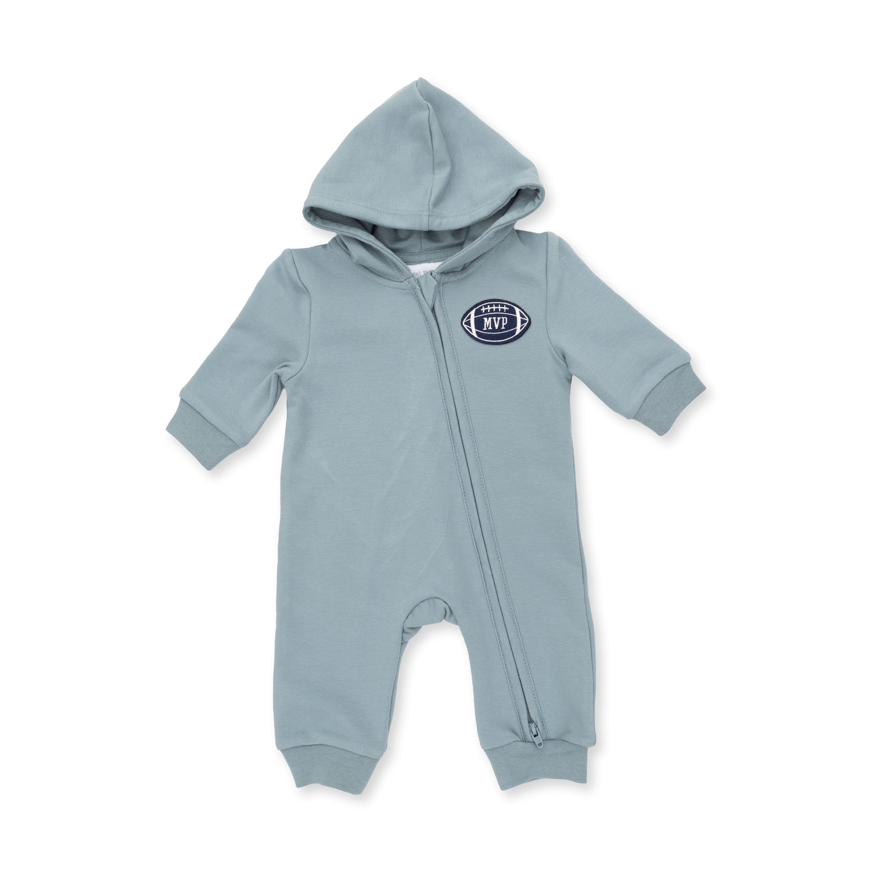Hooded Jumpsuit (Varsity French Terry)