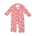 Pajamas (Vintage Santa Stripe)