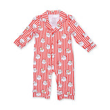 Pajamas (Vintage Santa Stripe)