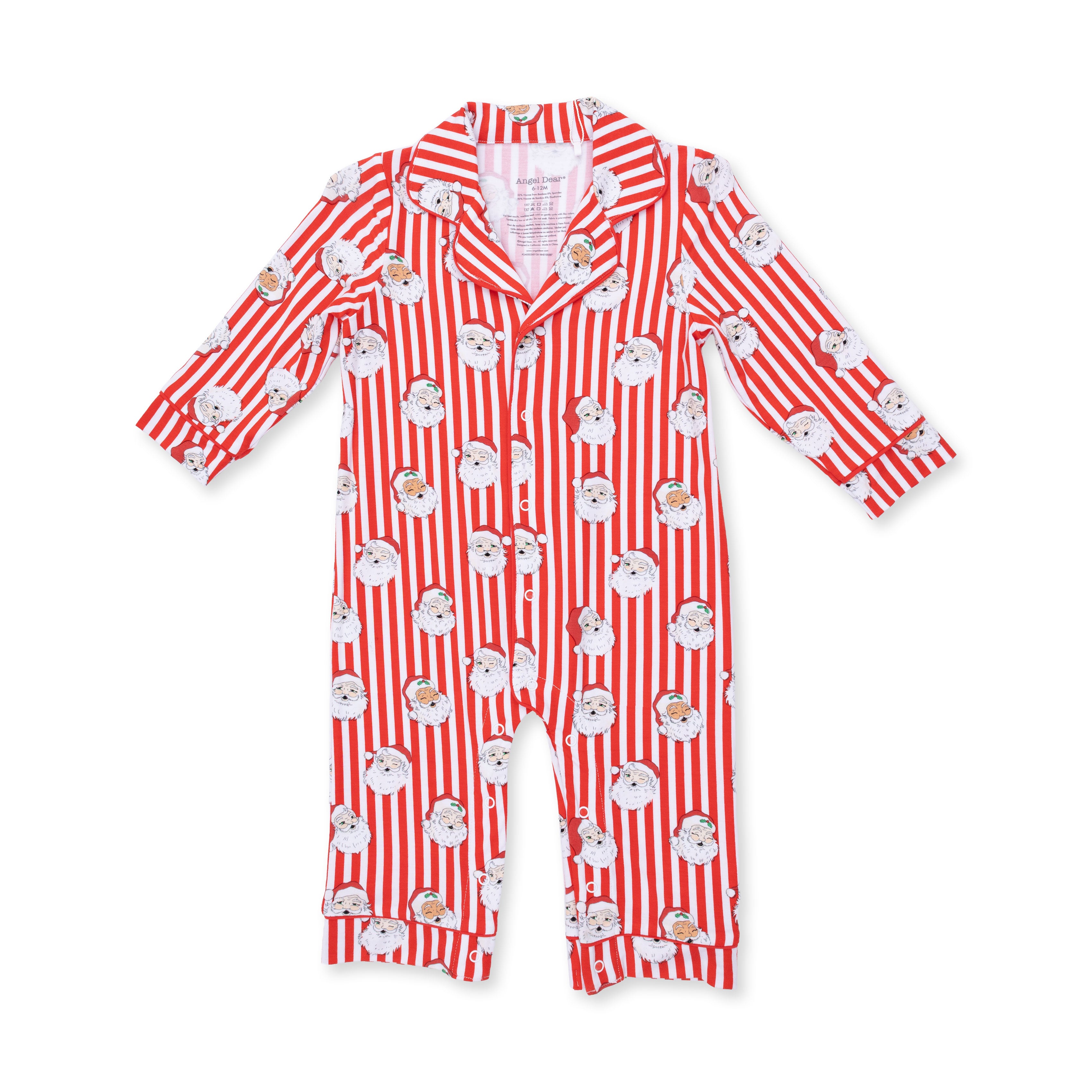 Pajamas (Vintage Santa Stripe)