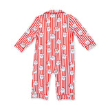 Pajamas (Vintage Santa Stripe)