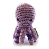 Hand Crocheted Rattle (Octopus)