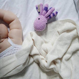 Hand Crocheted Rattle (Octopus)